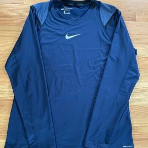 Nike Men’s Large AeroAdapt Long Sleeve (Navy)